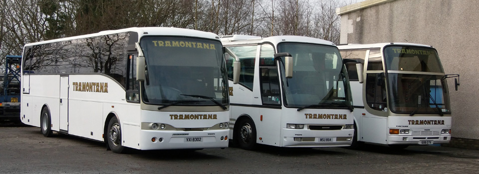 Coach Hire Motherwell | Coach Repair Centre | Tramontana Coaches Lanarkshire 